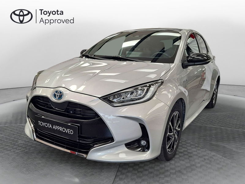 Toyota Yaris 1.5 Hybrid 5 porte Lounge del 2020 usata a Genzano di Roma