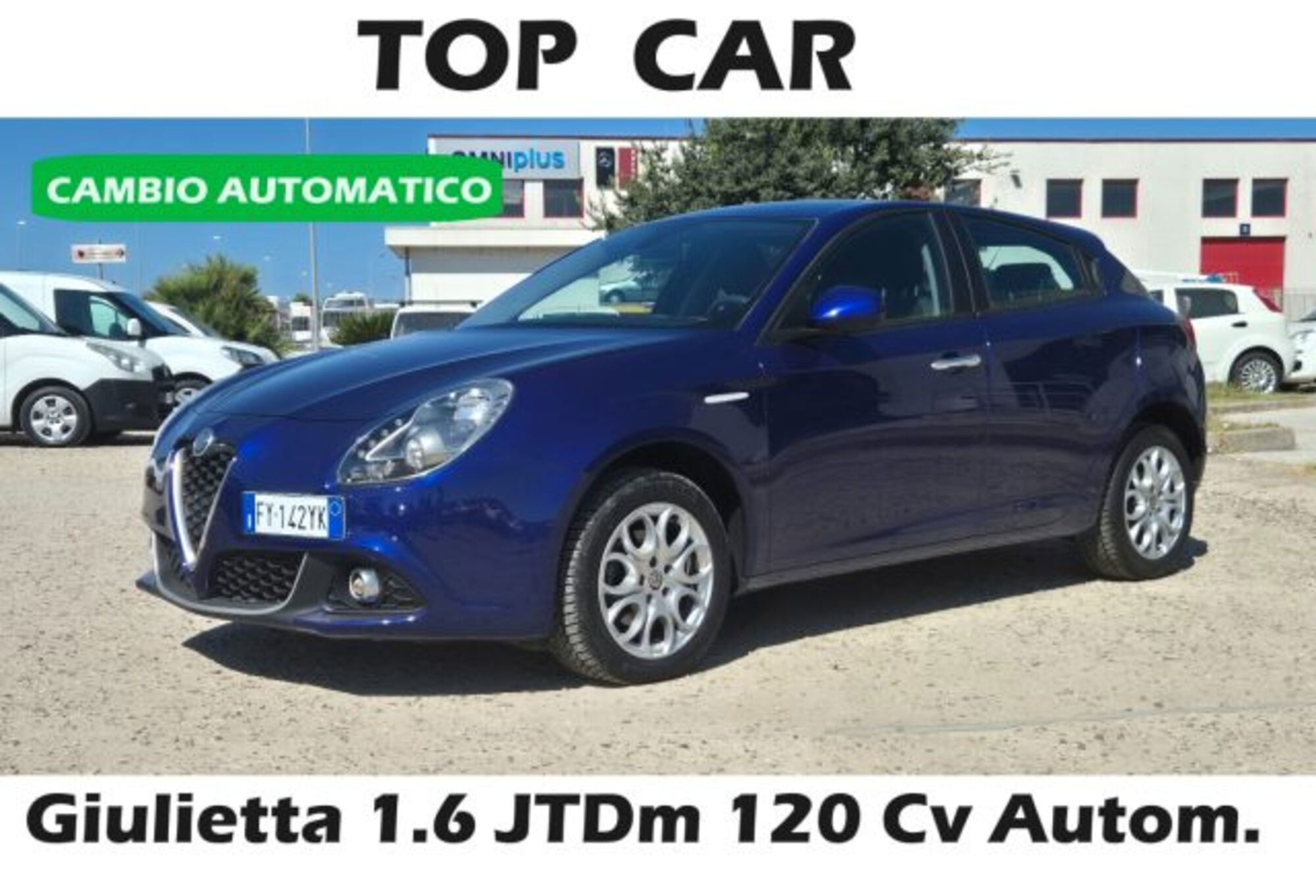 Alfa Romeo Giulietta 1.6 JTDm Giulietta 120cv del 2019 usata a Oristano