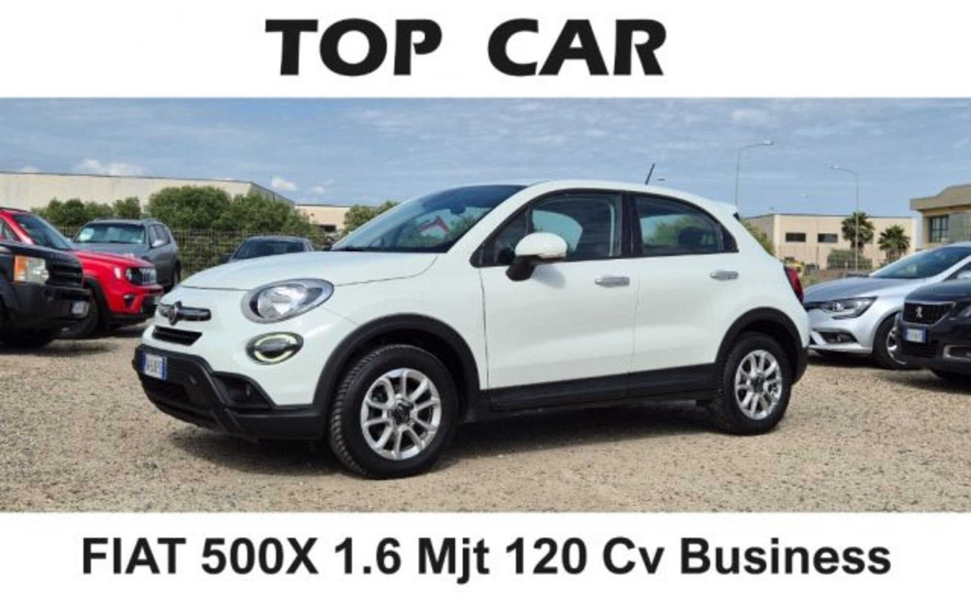 Fiat 500X 1.6 MultiJet 120 CV S-Design City  del 2019 usata a Oristano