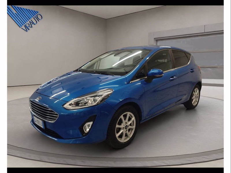 Ford Fiesta 1.5 EcoBlue 5 porte Titanium  del 2020 usata a Catania