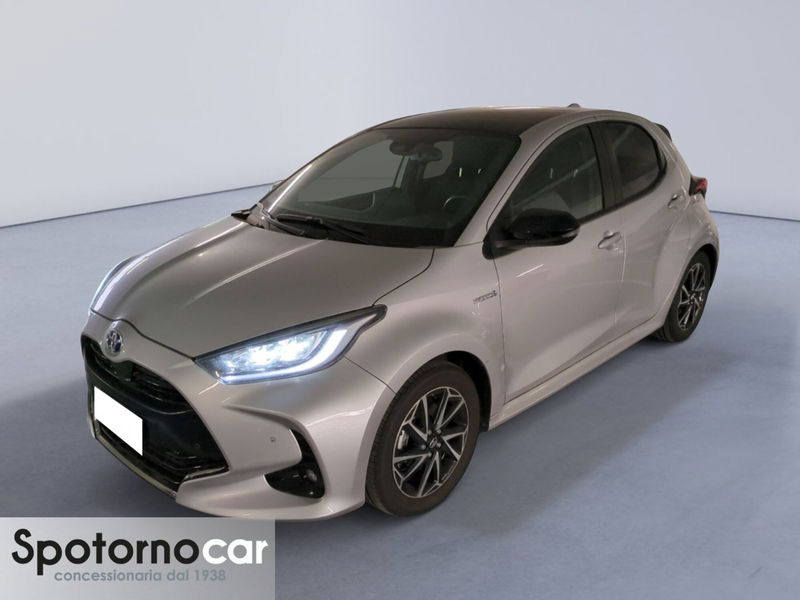 Toyota Yaris 1.5 Hybrid 5 porte Lounge del 2020 usata a Sesto San Giovanni