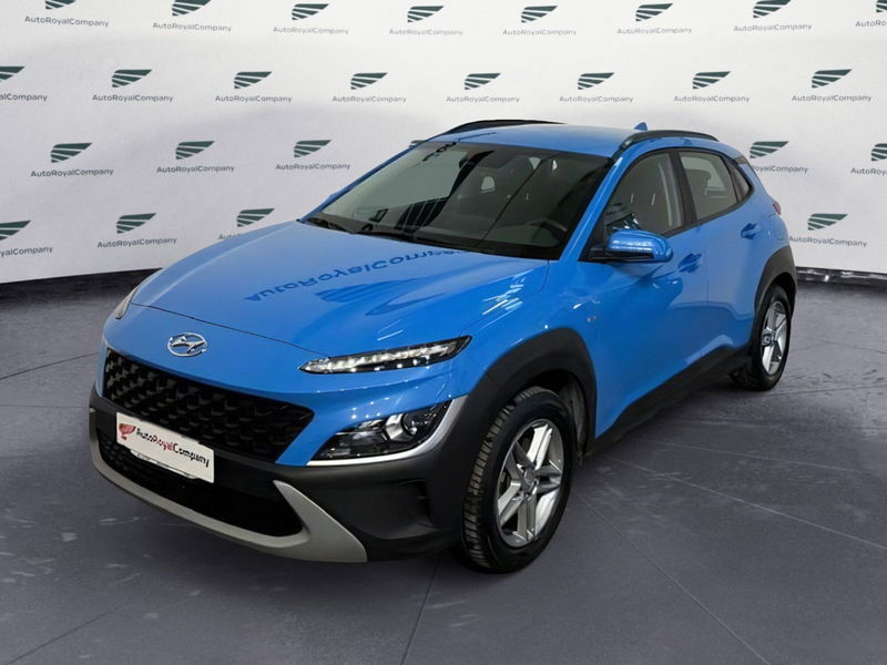 Hyundai Kona 1.6 CRDI Hybrid 48V iMT XLine del 2021 usata a Roma