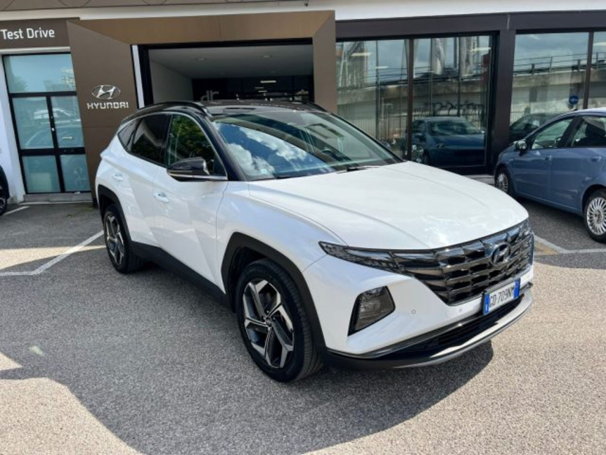 Hyundai Tucson 1.6 hev Xtech 2wd auto del 2021 usata a Bologna