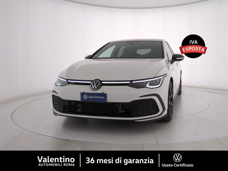 Volkswagen Golf 2.0 TSI GTI DSG del 2023 usata a Roma