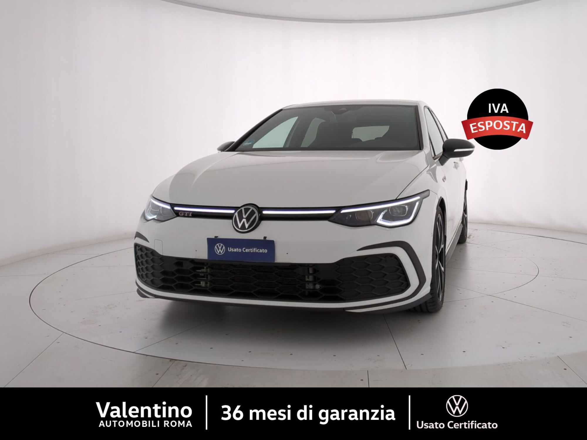 Volkswagen Golf 2.0 TSI GTI DSG del 2023 usata a Roma