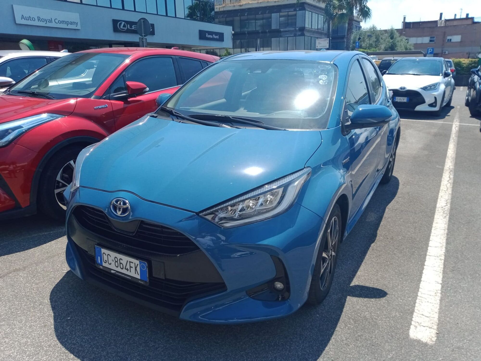 Toyota Yaris 1.5 Hybrid 5 porte Trend del 2020 usata a Roma