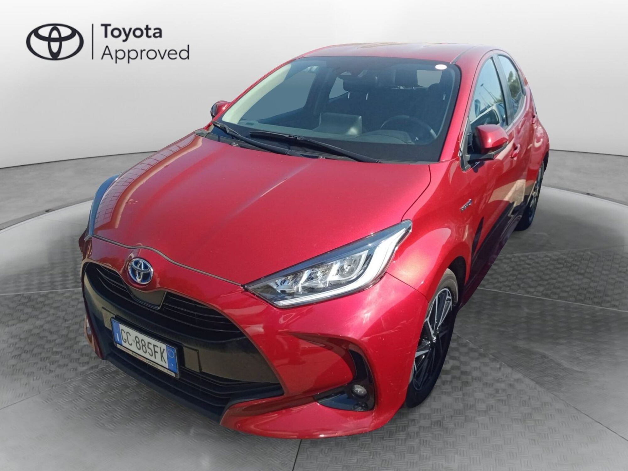 Toyota Yaris 1.5 Hybrid 5 porte Trend del 2020 usata a Roma