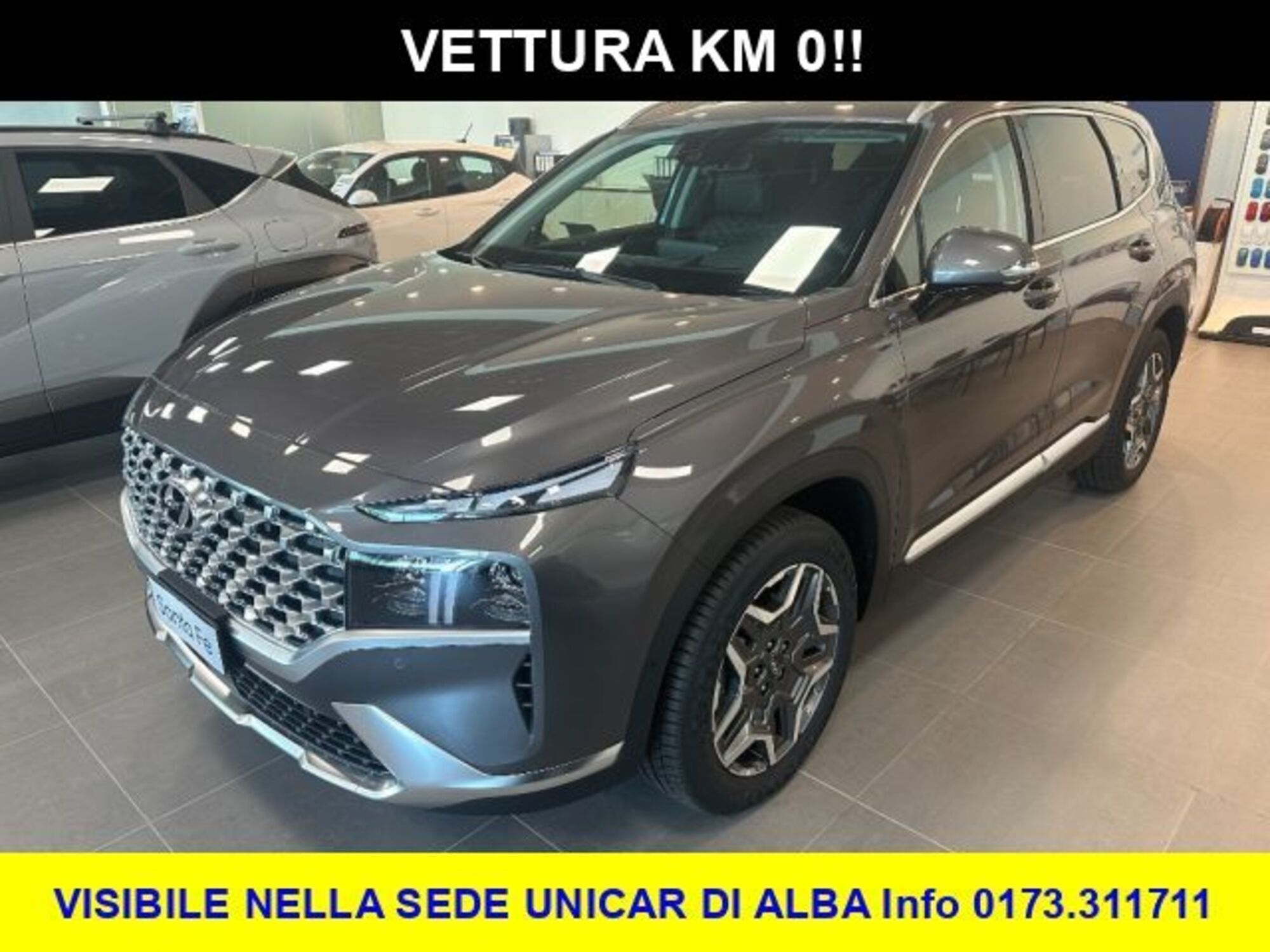 Hyundai Santa Fe 1.6 t-gdi hev XClass 4wd 5p.ti at nuova a Alba