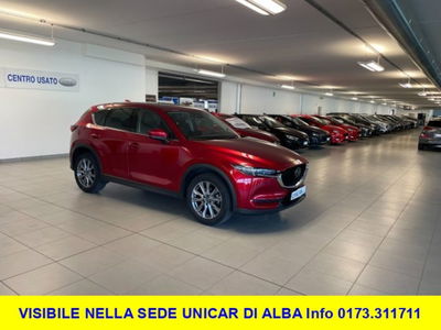 Mazda CX-5 2.2L Skyactiv-D 184 CV AWD Exclusive  del 2020 usata a Alba