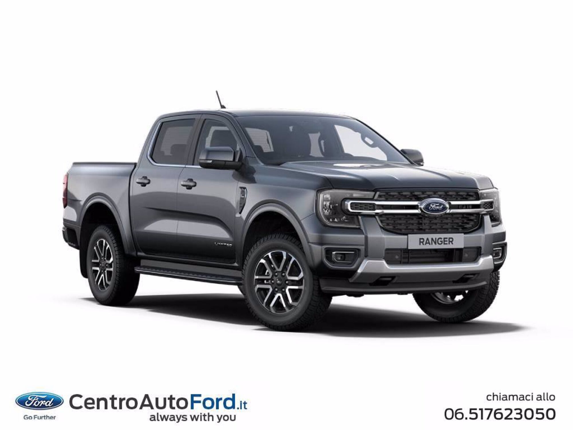 Ford Ranger Pick-up Ranger 2.0 ecoblue doppia cabina Limited awd 205cv auto nuova a Albano Laziale