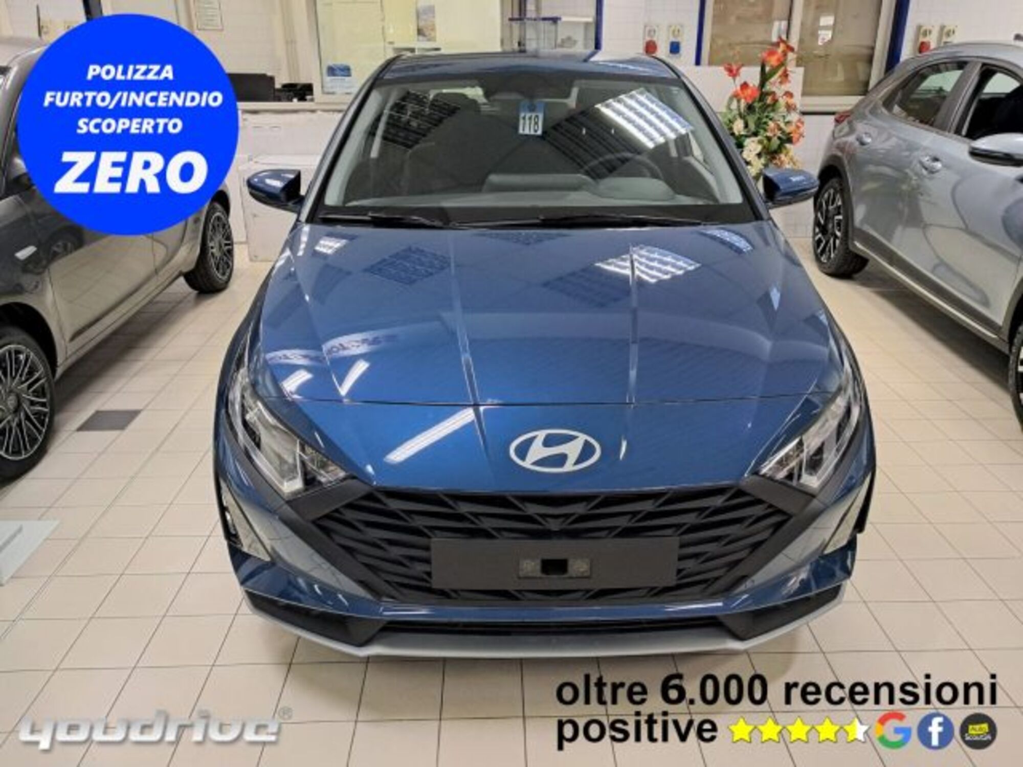 Hyundai i20 1.2 mpi Techline 79cv mt nuova a Nola