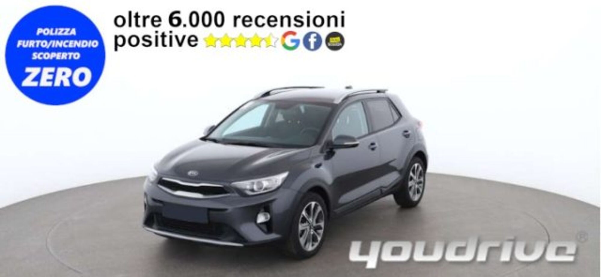 Kia Stonic 1.0 T-GDi GPL DCT Style  del 2020 usata a Nola