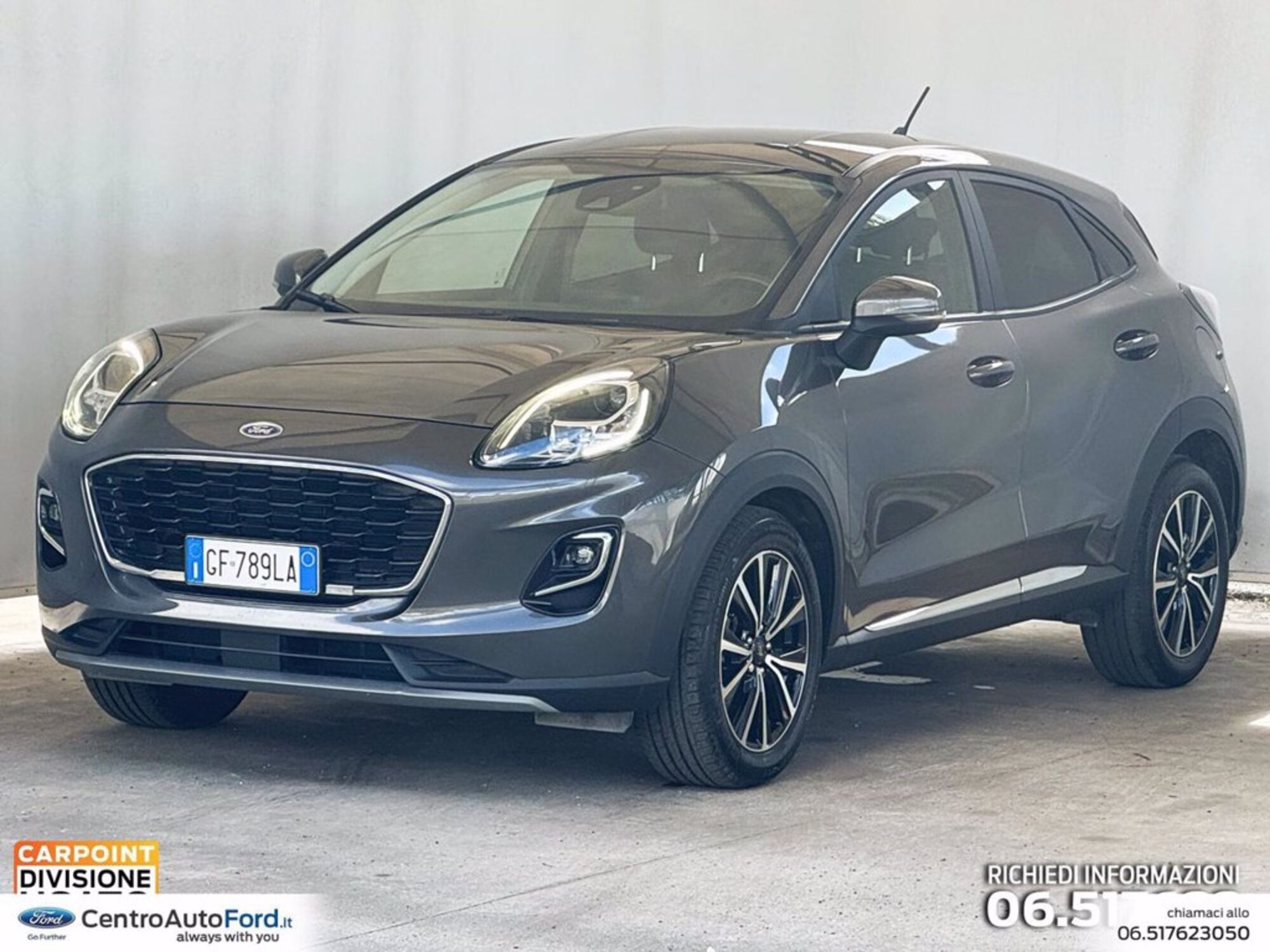 Ford Puma 1.0 ecoboost h Titanium 125cv del 2021 usata a Albano Laziale