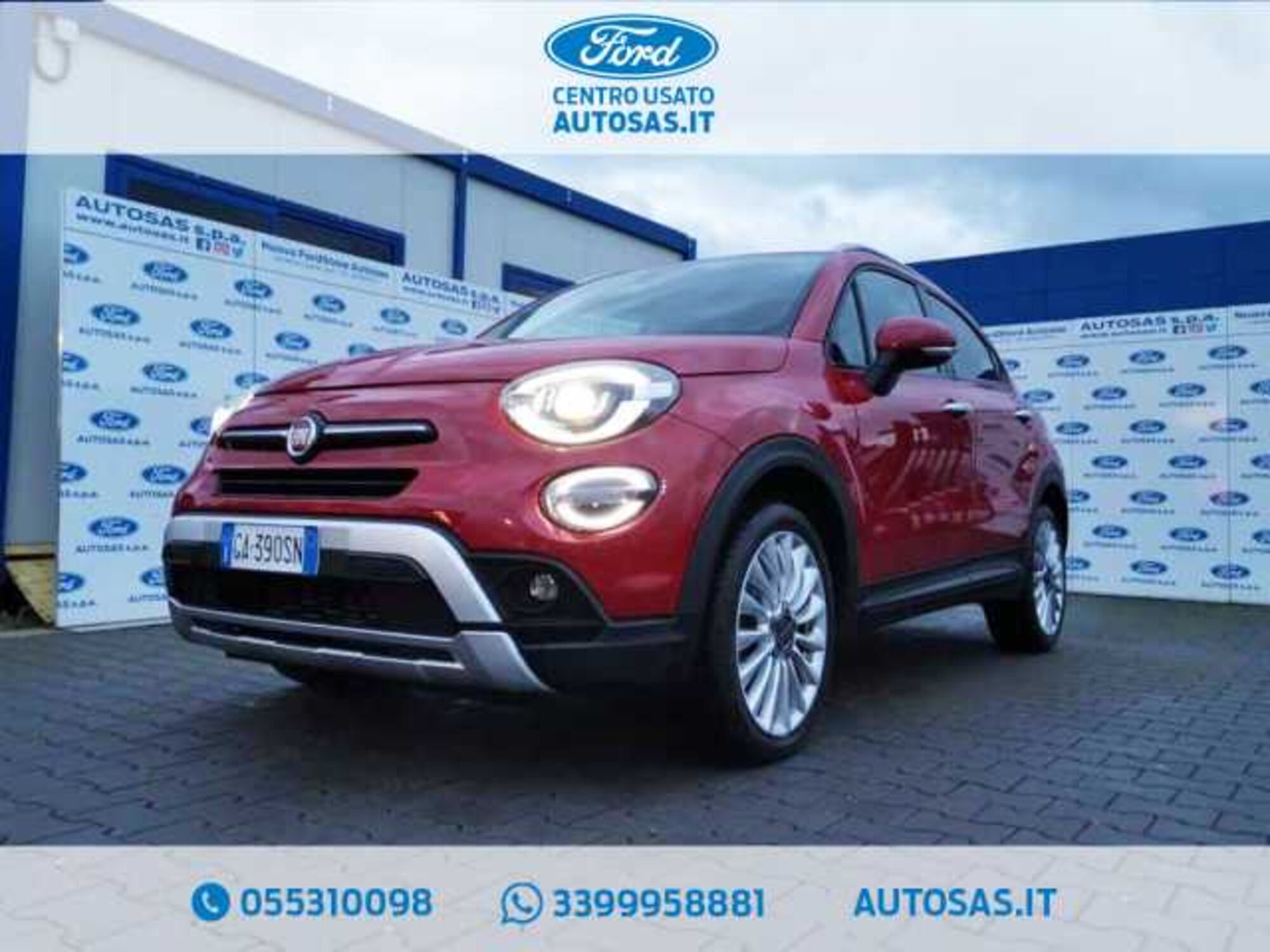 Fiat 500X 1.6 MultiJet 120 CV DCT Cross  del 2020 usata a Firenze