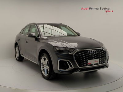 Audi Q5 Sportback 40 2.0 tdi mhev 12V S line Plus quattro s-tronic del 2021 usata a Pratola Serra