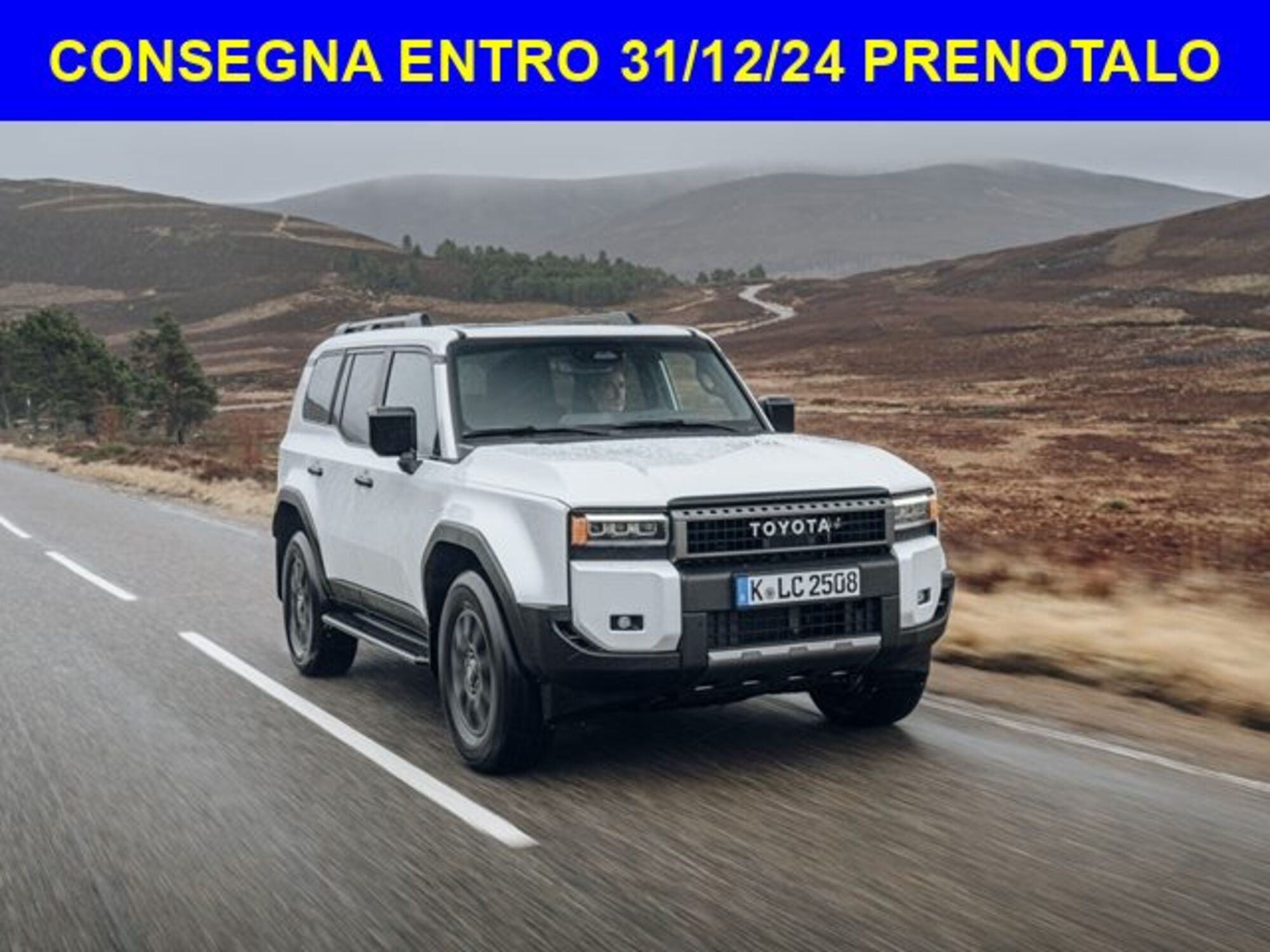 Toyota Land Cruiser 2.8 d-4d Adventure awd auto nuova a L&#039;Aquila