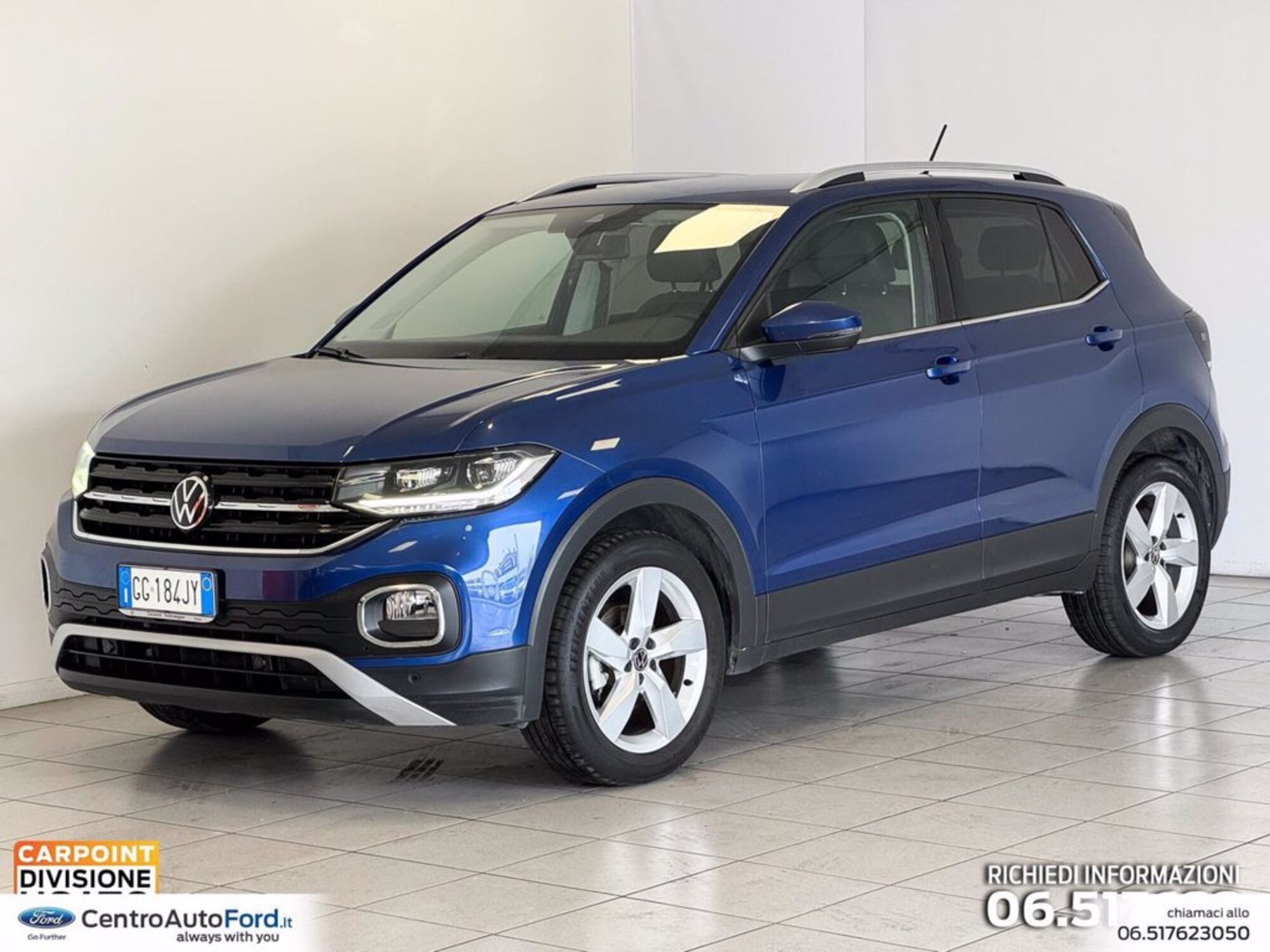 Volkswagen T-Cross 1.0 TSI 110 CV DSG Advanced del 2021 usata a Albano Laziale