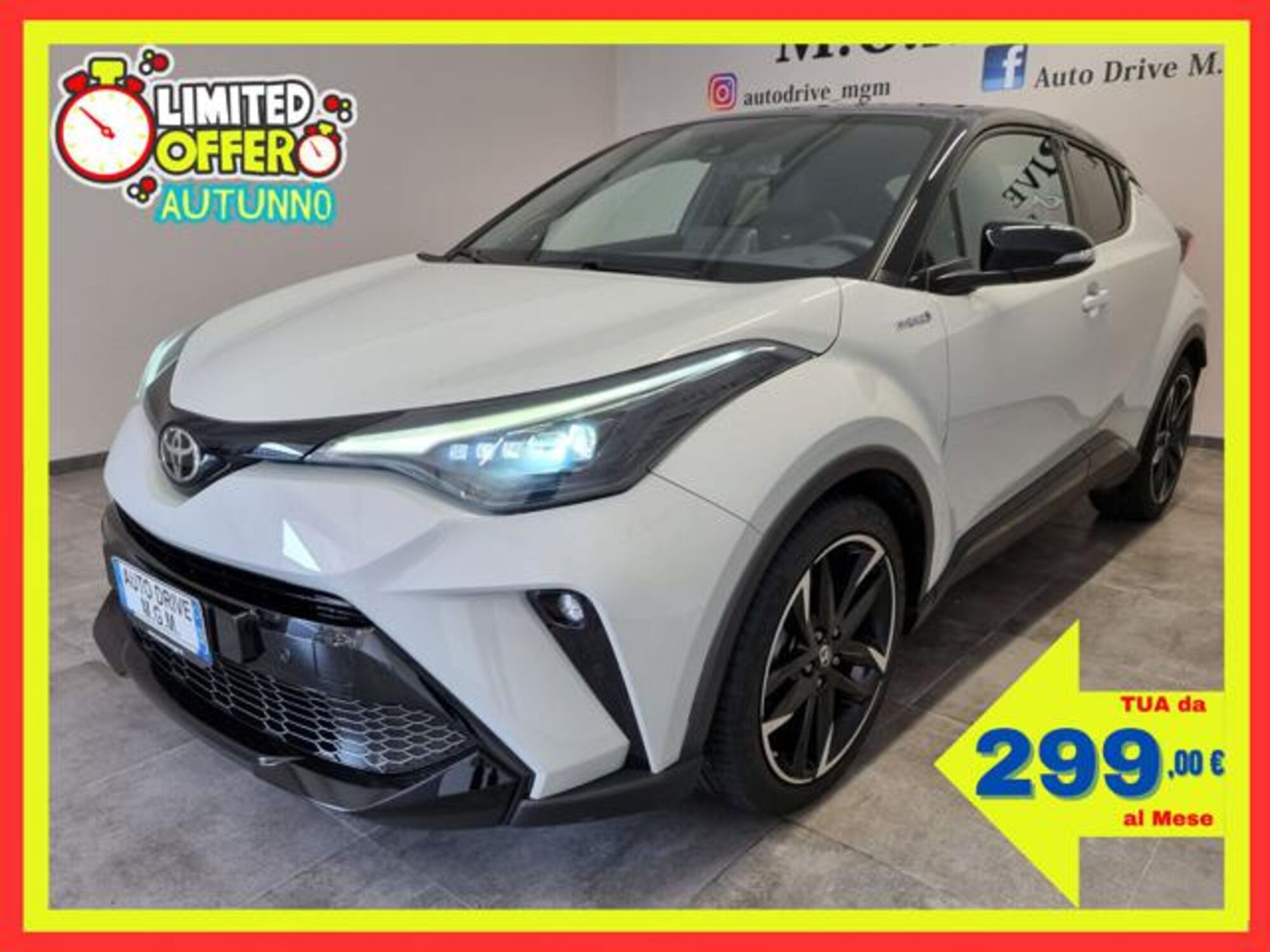 Toyota Toyota C-HR 2.0 Hybrid E-CVT GR Sport del 2021 usata a Erba