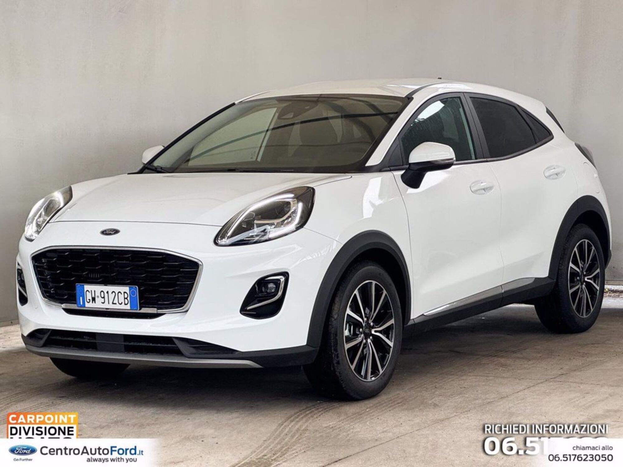 Ford Puma 1.0 ecoboost h Titanium 125cv nuova a Albano Laziale