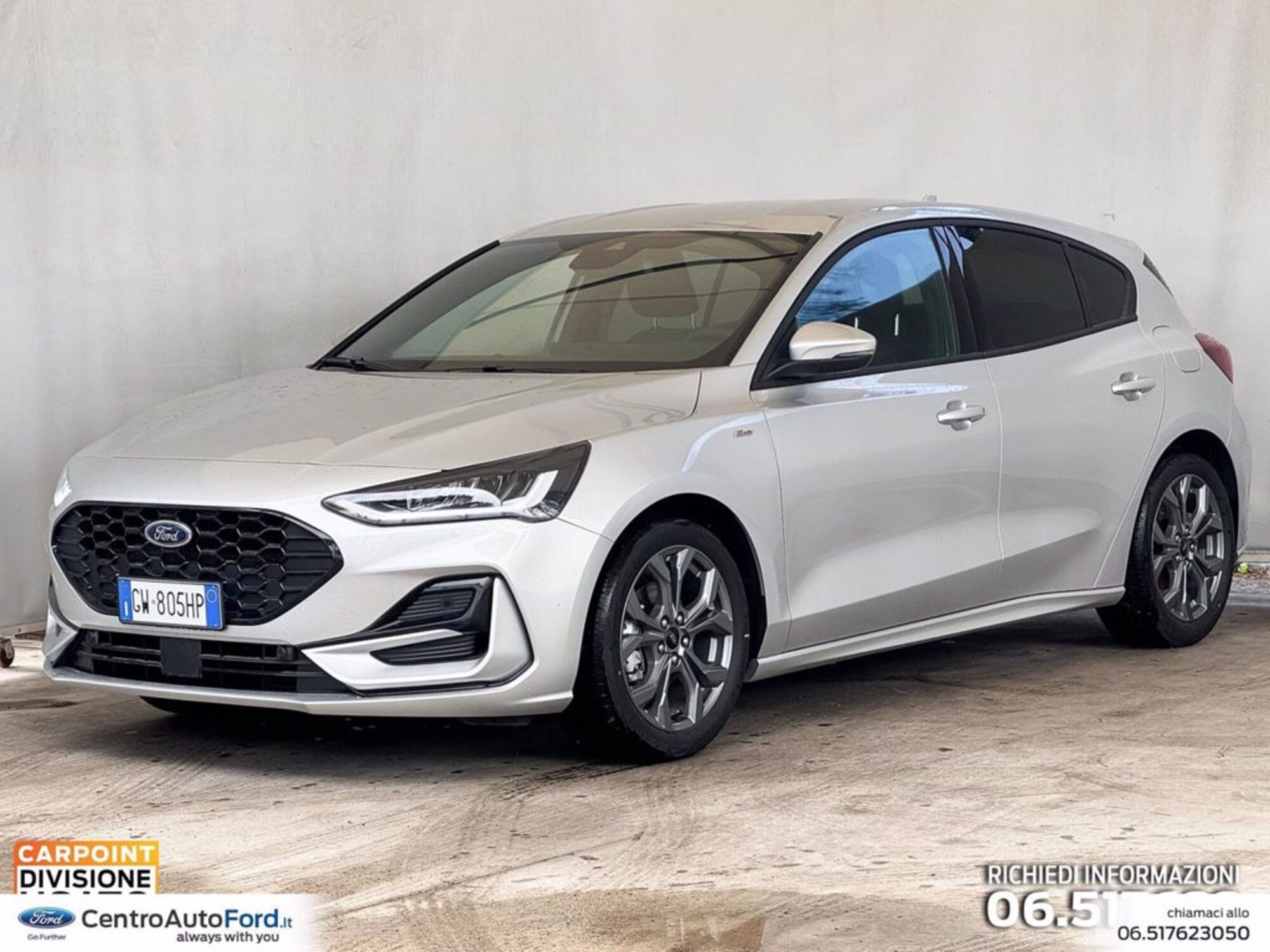 Ford Focus Tre Volumi 1.0t ecoboost h ST-Line 125cv nuova a Albano Laziale