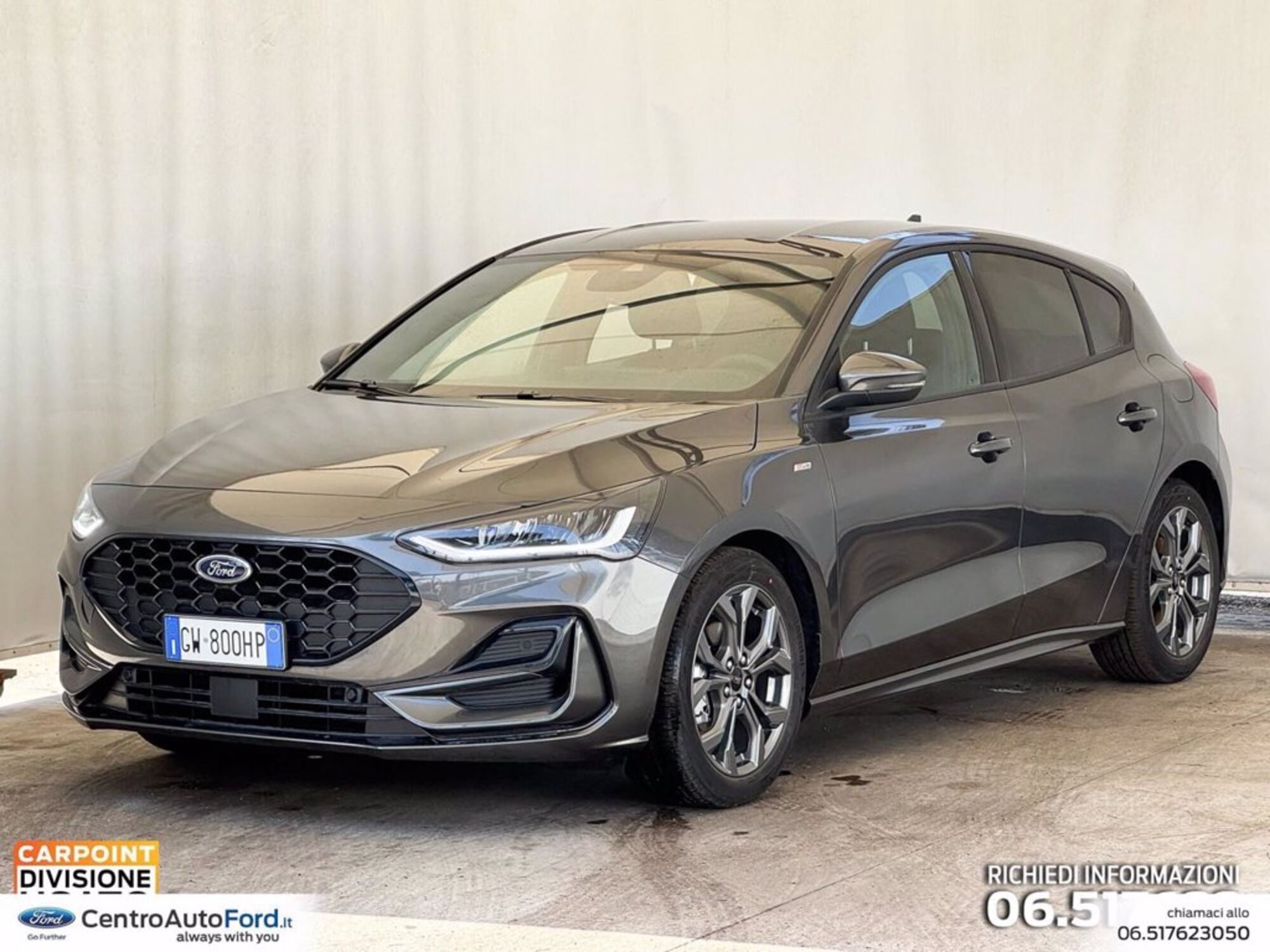 Ford Focus Tre Volumi 1.0t ecoboost h ST-Line 125cv nuova a Albano Laziale