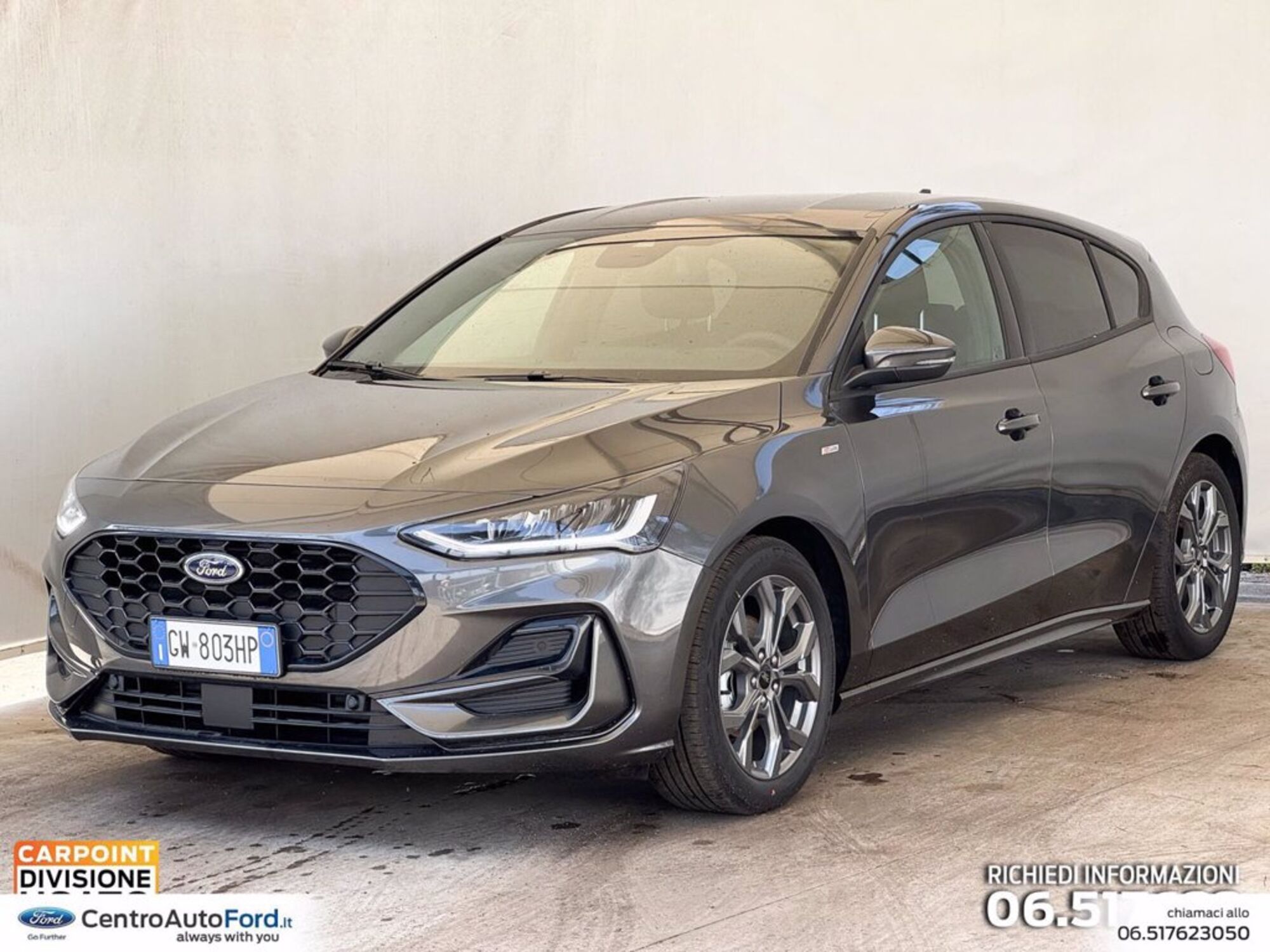 Ford Focus Tre Volumi 1.0t ecoboost h ST-Line 125cv nuova a Albano Laziale