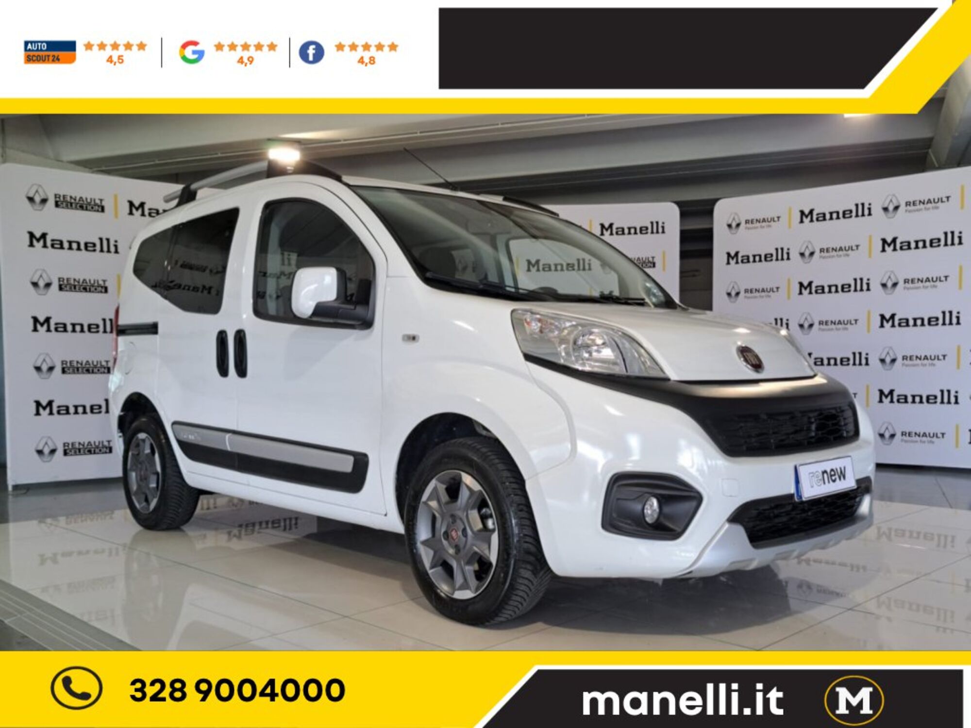 Fiat QUBO 1.3 MJT 80 CV Trekking  del 2018 usata a Gavardo