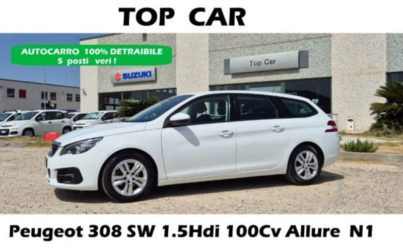 Peugeot 308 SW BlueHDi 100 S&amp;S Business  del 2020 usata a Oristano