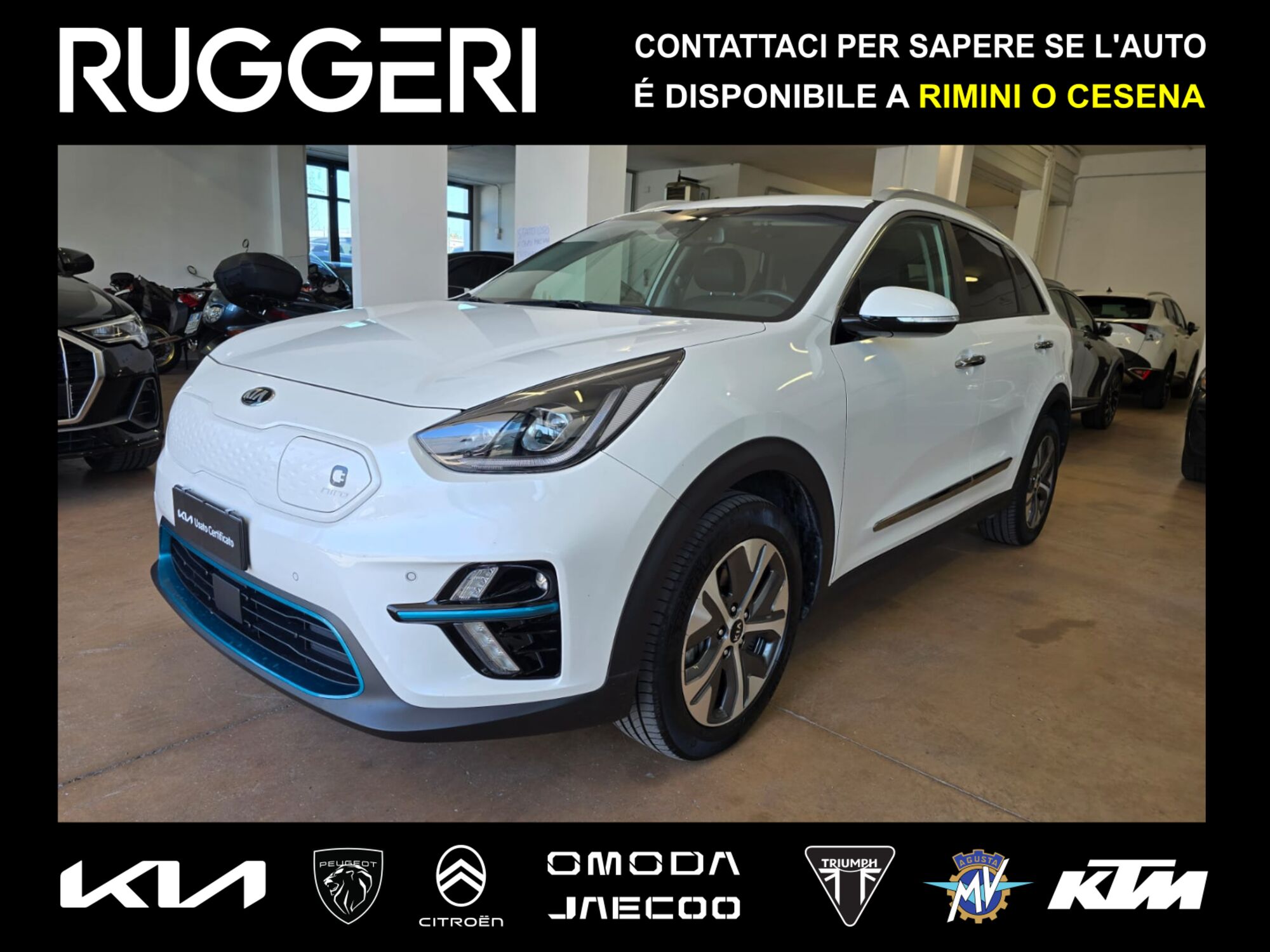 Kia e-Niro 64 kWh Evolution del 2020 usata a Rimini