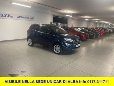 Ford EcoSport 1.0 EcoBoost 125 CV Titanium  del 2021 usata a Alba