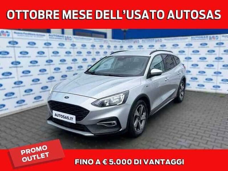 Ford Focus Station Wagon 1.5 EcoBlue 120 CV SW Active X del 2020 usata a Firenze