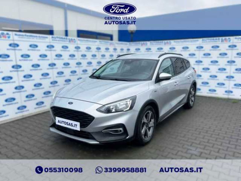 Ford Focus Station Wagon 1.5 EcoBlue 120 CV SW Active X del 2020 usata a Firenze