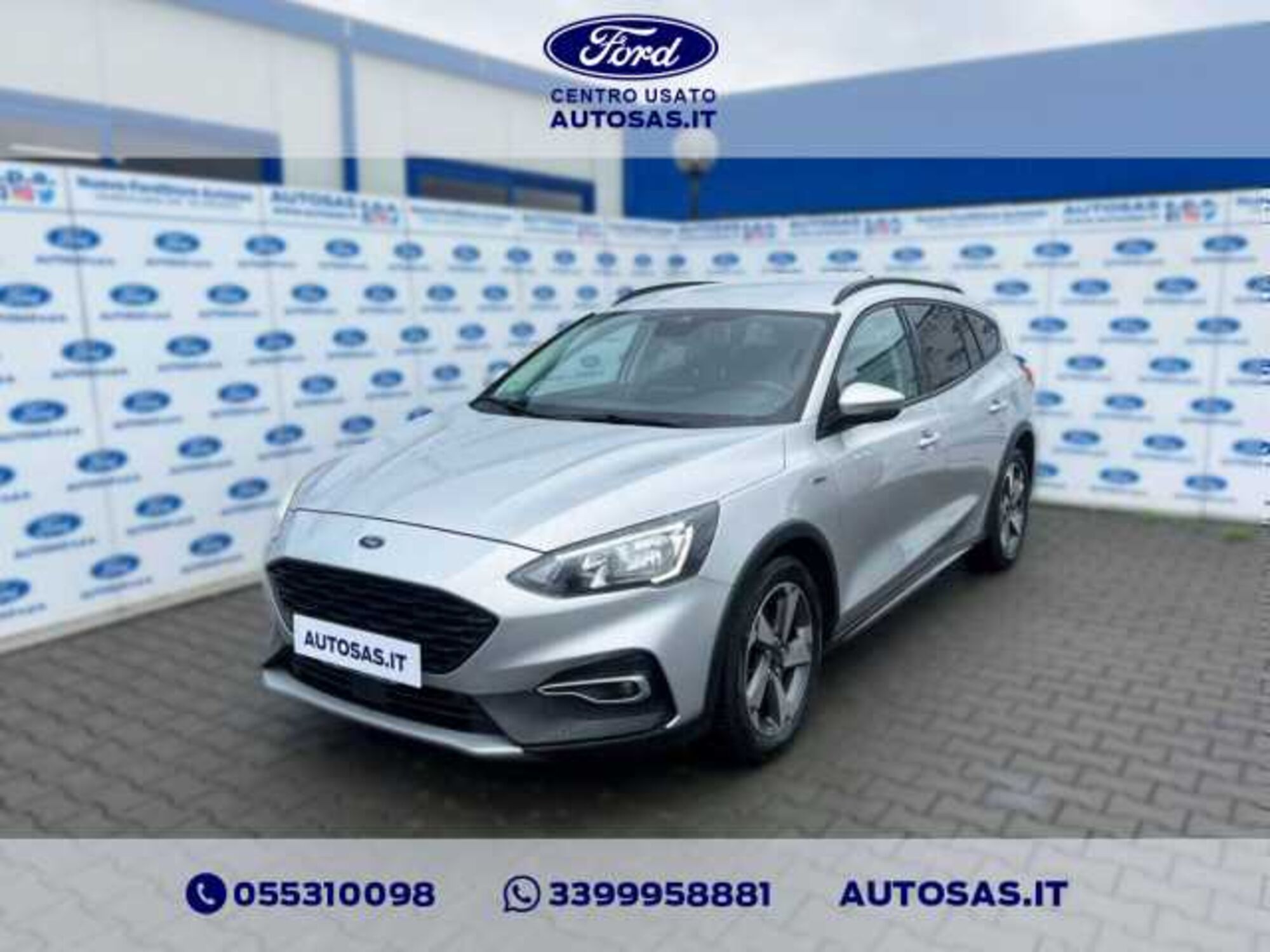 Ford Focus Station Wagon 1.5 EcoBlue 120 CV automatico SW Active  del 2020 usata a Firenze