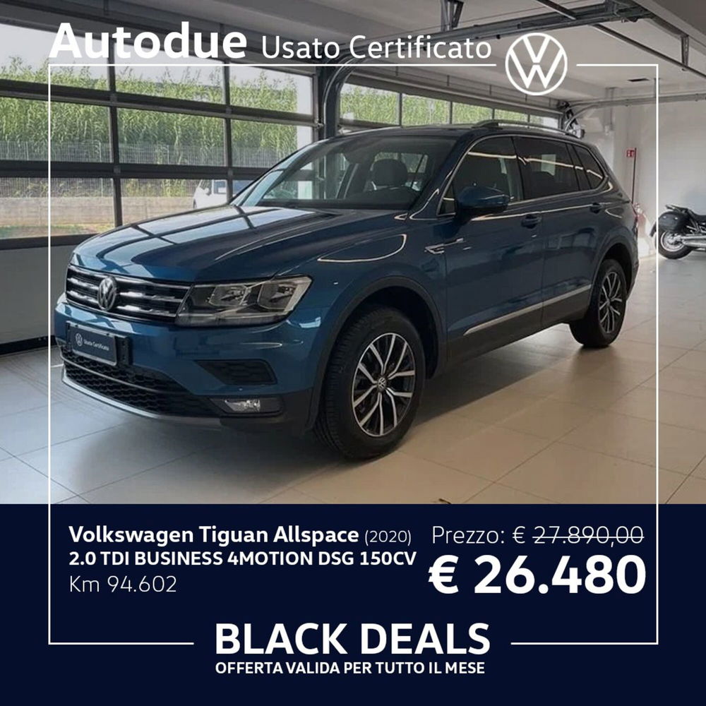 Volkswagen Tiguan usata a Salerno