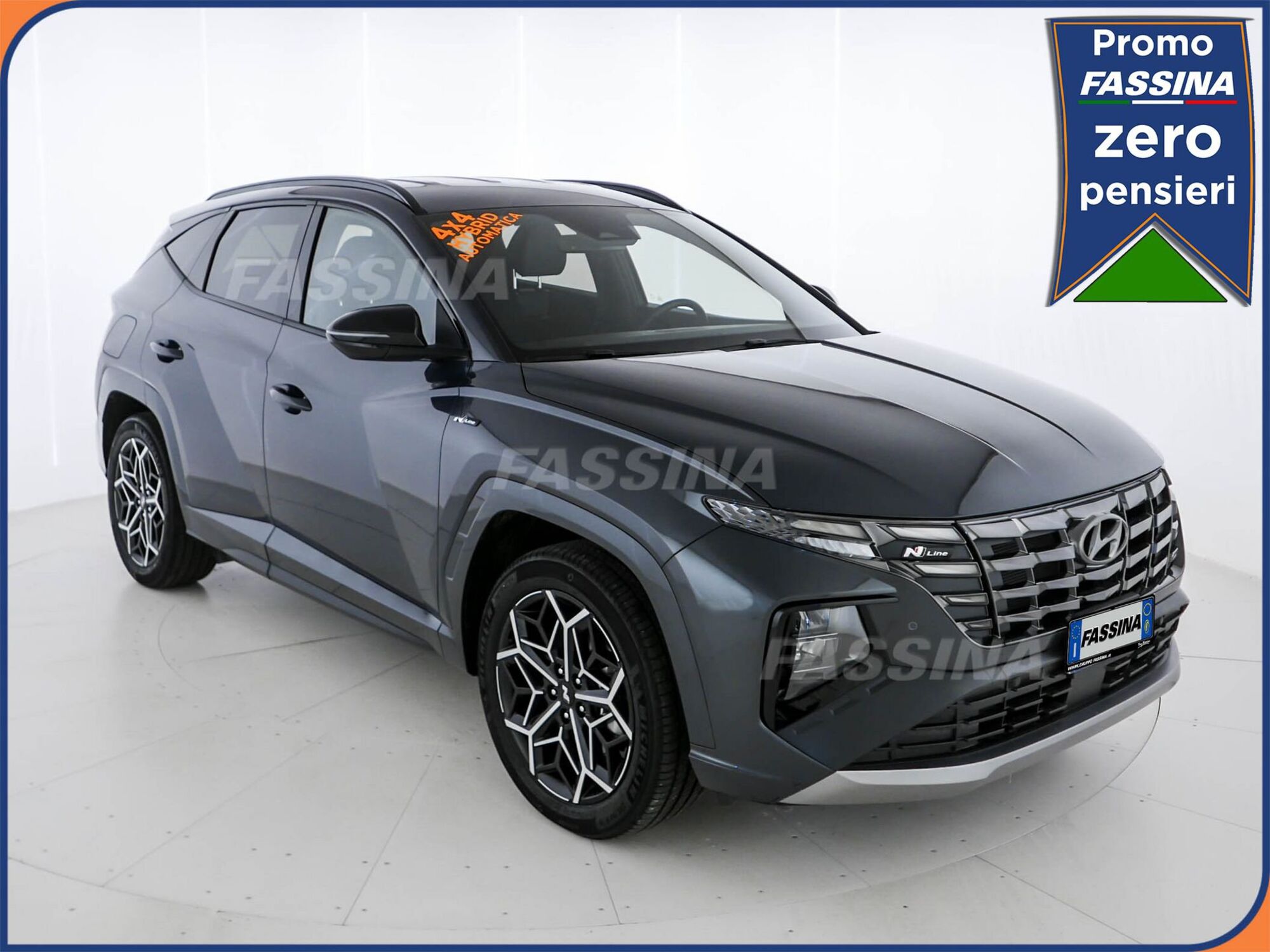 Hyundai Tucson 1.6 CRDi 136CV 48V 4WD DCT N Line del 2023 usata a Milano