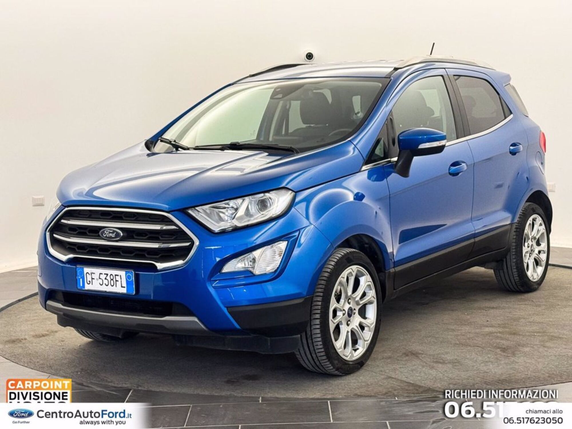 Ford EcoSport 1.0 EcoBoost 125 CV Titanium  del 2021 usata a Albano Laziale