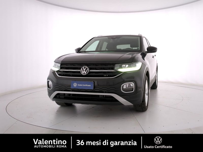 Volkswagen T-Cross 1.0 TSI 110 CV DSG Advanced del 2021 usata a Roma