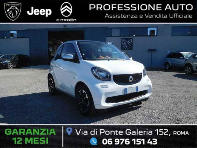 smart Fortwo 70 1.0 twinamic Passion  del 2015 usata a Roma