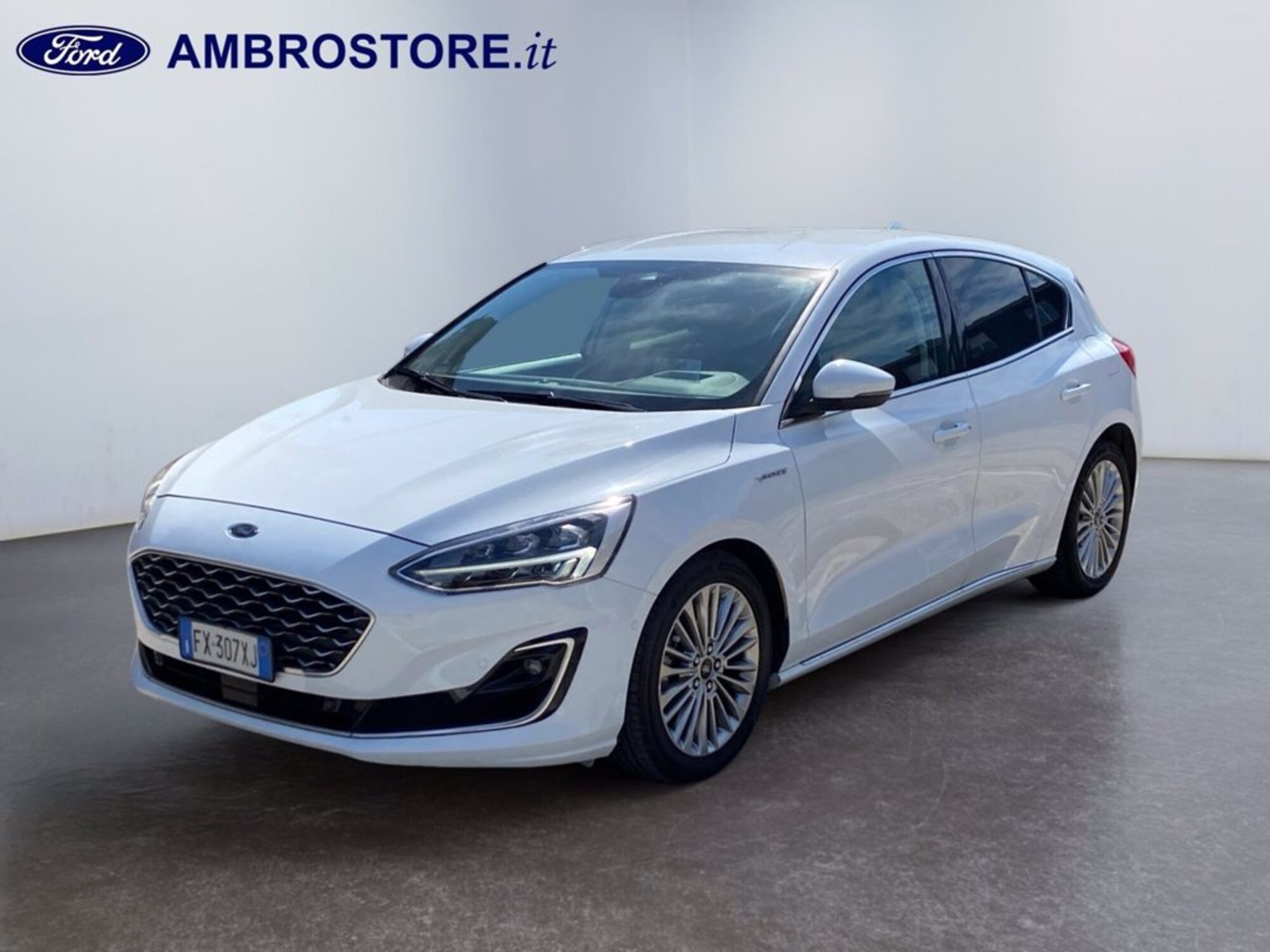 Ford Focus 1.0 EcoBoost 125 CV automatico 5p. Vignale Co-Pilot del 2019 usata a Milano