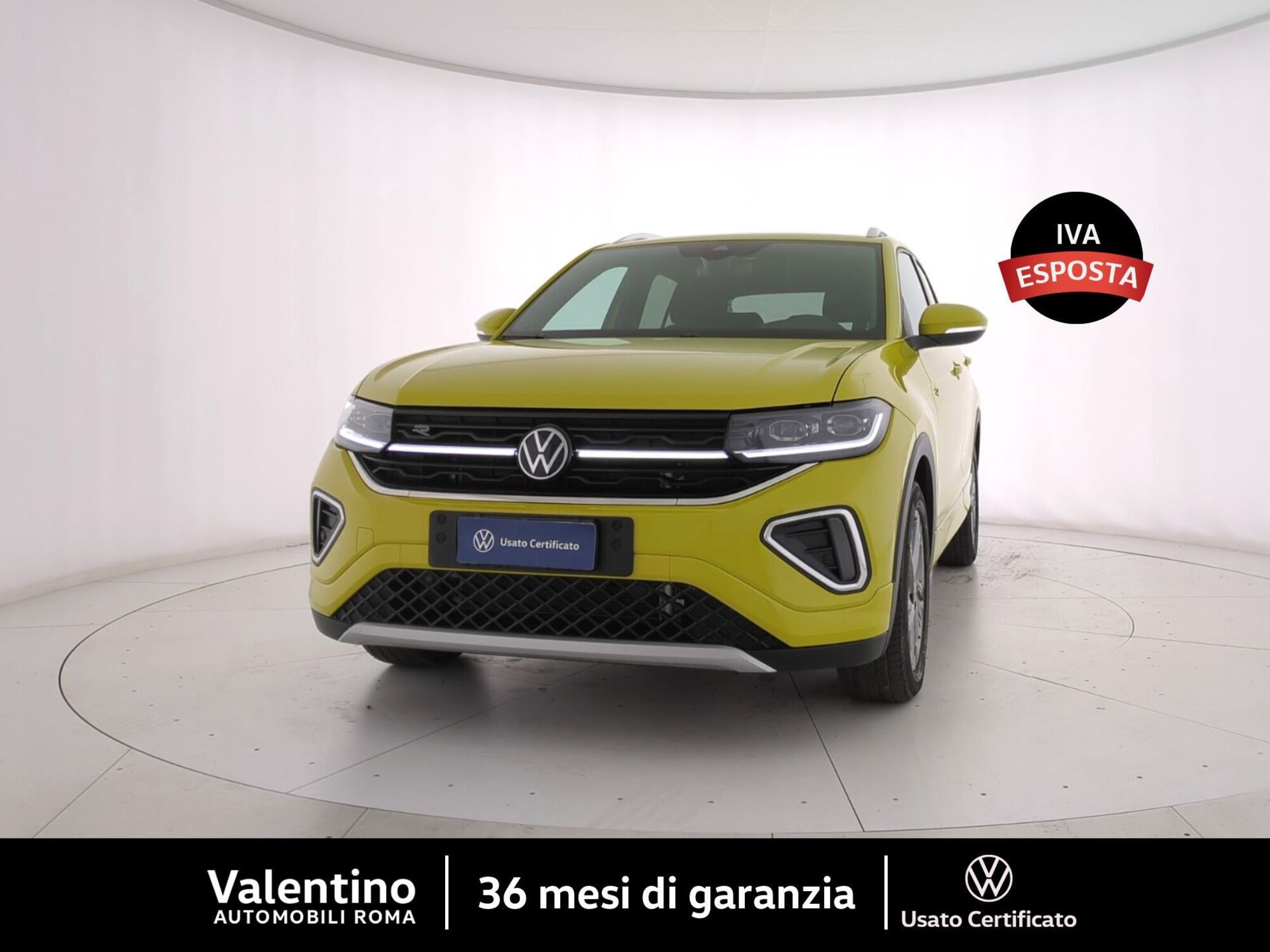 Volkswagen T-Cross 1.0 tsi R-Line 115cv del 2024 usata a Roma