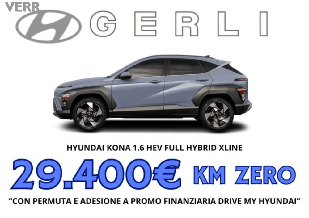 Hyundai Kona nuova a Milano