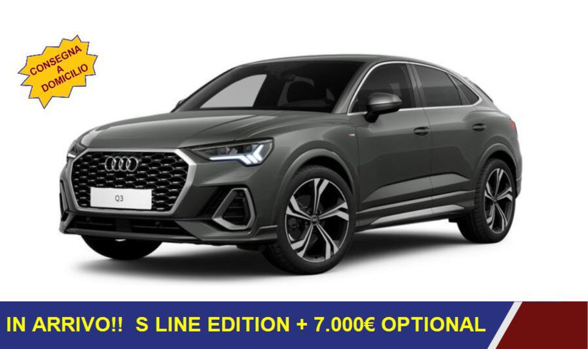 Audi Q3 Sportback 35 TFSI S line edition  nuova a Bernezzo