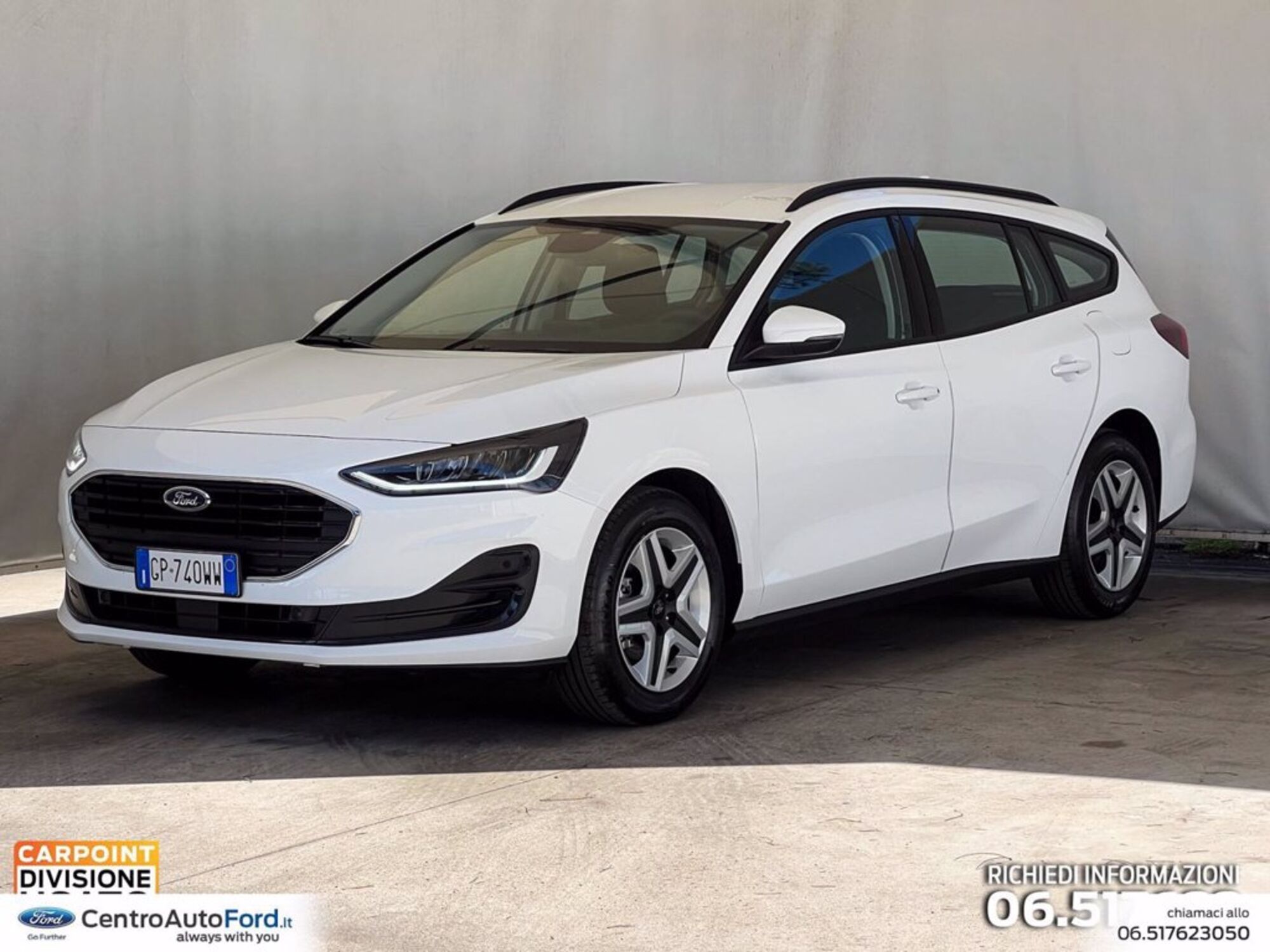 Ford Focus Station Wagon 1.0 EcoBoost 100 CV Start&amp;Stop SW Plus  del 2022 usata a Albano Laziale