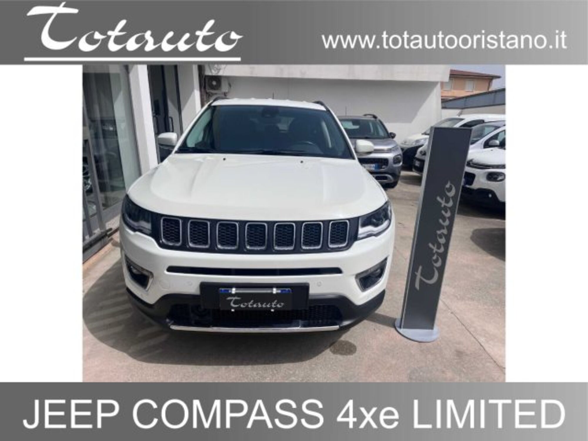 Jeep Compass 1.3 T4 190CV PHEV AT6 4xe Limited  del 2020 usata a Ghilarza