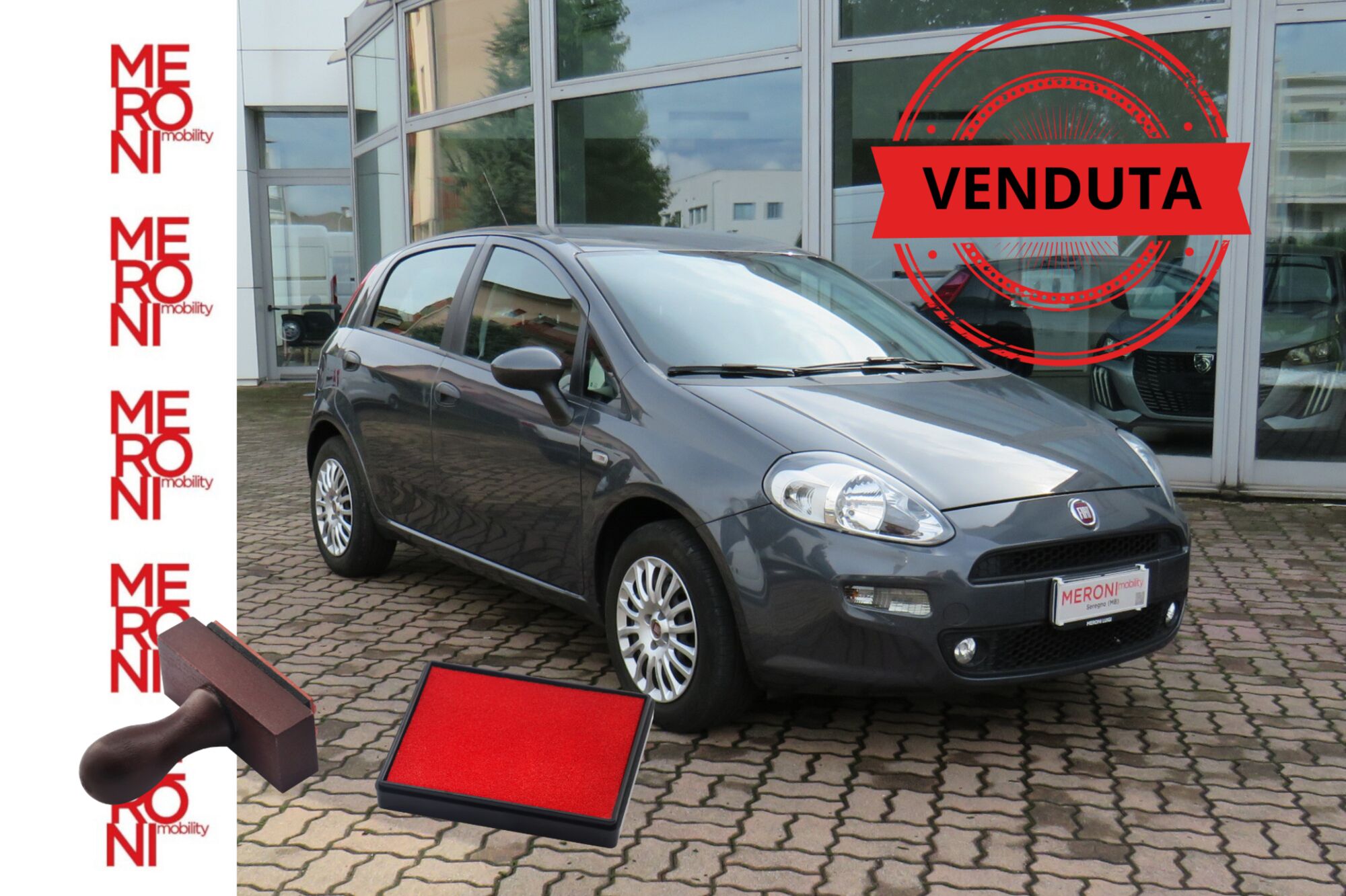 Fiat Punto 1.2 8V 5 porte Street  del 2015 usata a Seregno