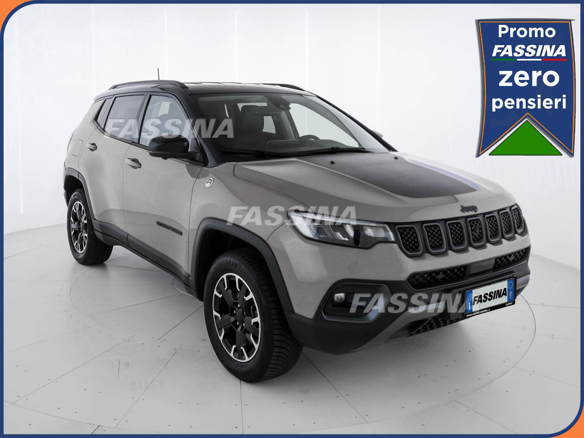 Jeep Compass 1.3 T4 240CV PHEV AT6 4xe Trailhawk  del 2024 usata a Milano