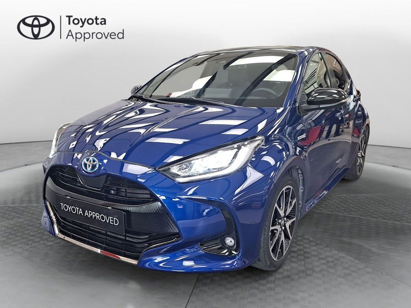 Toyota Yaris 1.5 Hybrid 5 porte Lounge del 2020 usata a Genzano di Roma