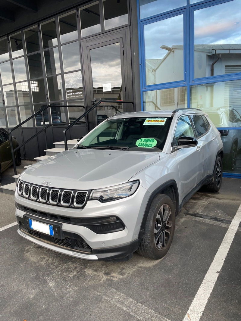 Jeep Compass 1.3 Turbo T4 2WD Limited  del 2021 usata a Altopascio