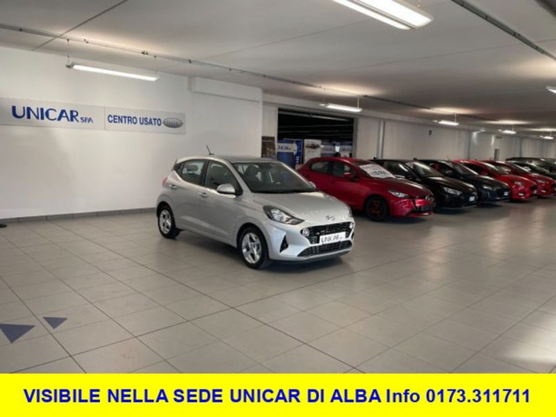 Hyundai i10 1.0 MPI Tech del 2020 usata a Alba