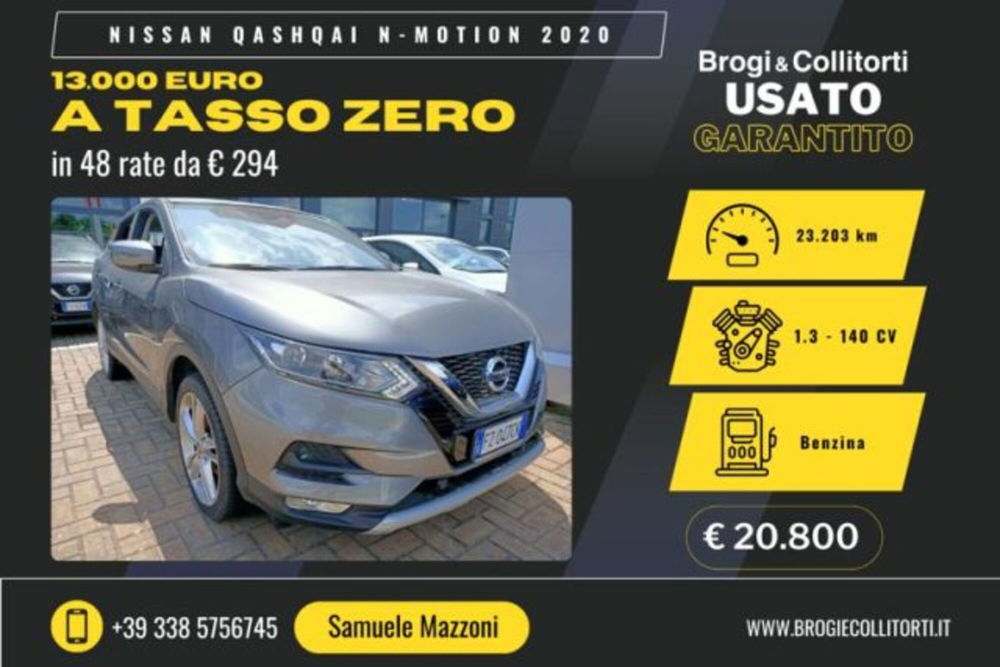 Nissan Qashqai usata a Firenze